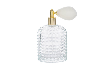 Portaprofumo spray 100ml ricaricabile trasparente 6,5x4x12 con astuccio - Le Stelle