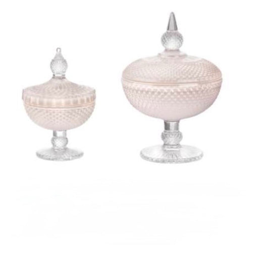 Scatola poutiche Marsiglia rosa cipria - Deboracarlucci