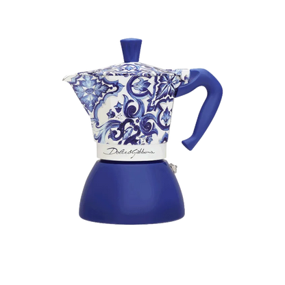 Moka Induzione 4 TZ Blu Medit. D&G  - Bialetti