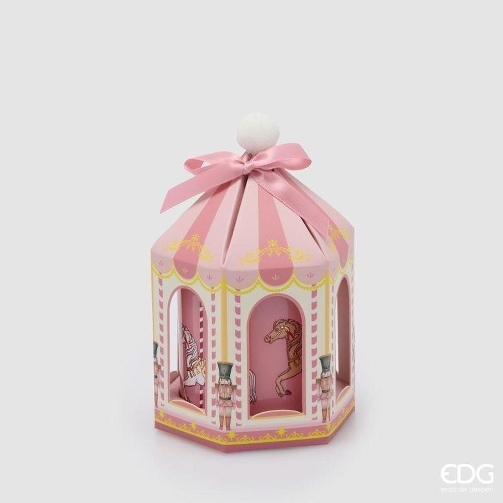 Candela giostra carosello con profumo D9 H9 - EDG
