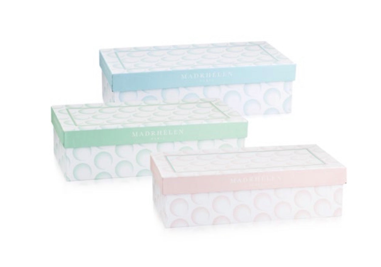 Set 6 bicchieri vetro D7,5xH9 'linea Bubble' - Madrhélen