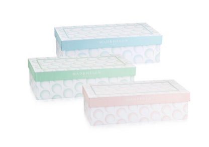 Set 6 bicchieri vetro D7,5xH9 'linea Bubble' - Madrhélen