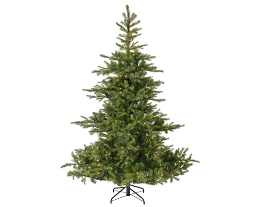 Alberi di natale verde 'Grandis fir' con LED D162xH210 - Kaemingk