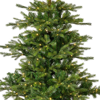 Alberi di natale verde 'Grandis fir' con LED D162xH210 - Kaemingk