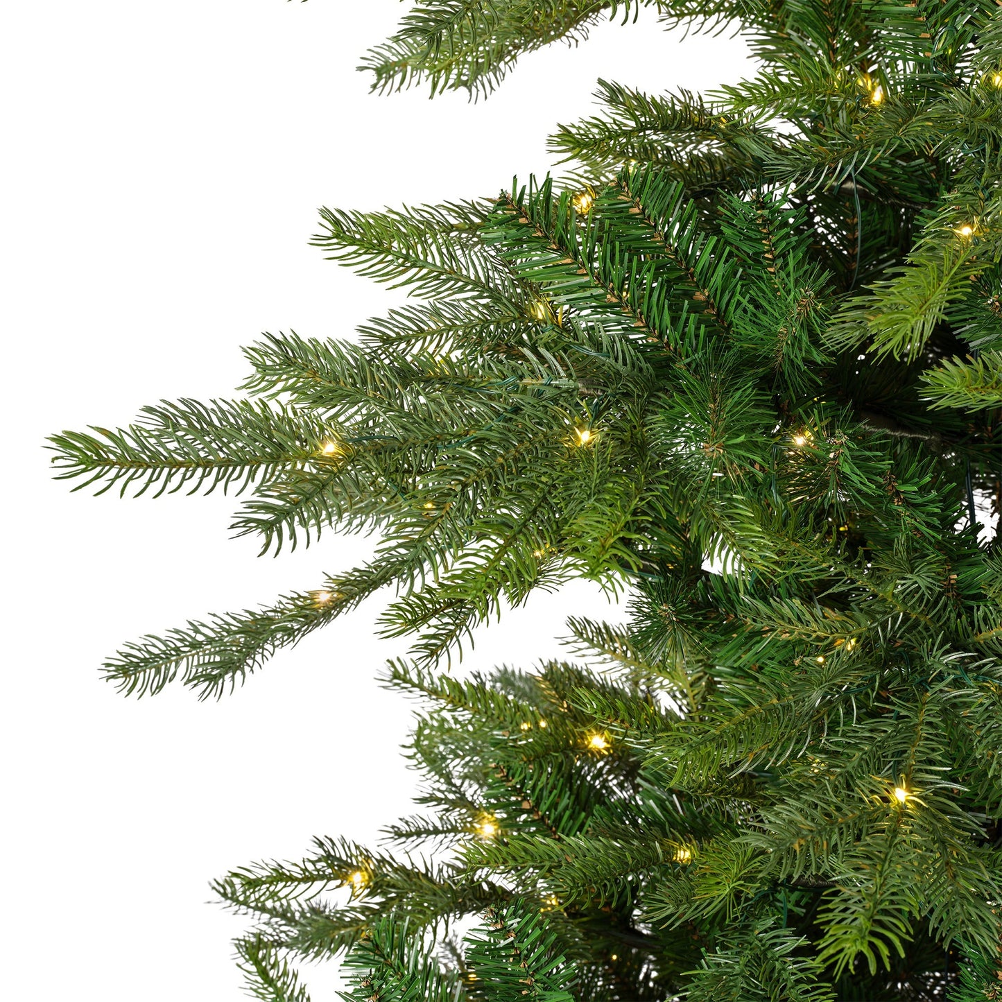 Alberi di natale verde 'Grandis fir' con LED D162xH210 - Kaemingk