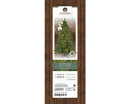 Alberi di natale 'Galloway spruce' con LED D130xH210 - Kaemingk