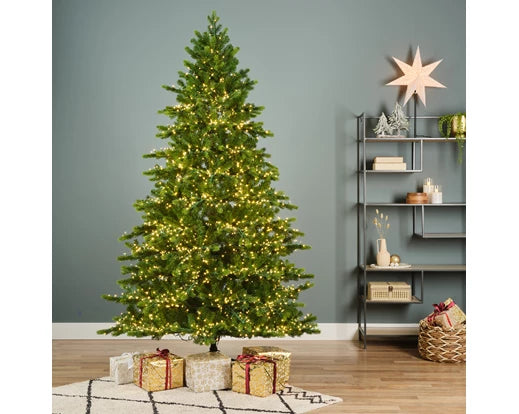 Alberi di natale 'Galloway spruce' con LED D130xH210 - Kaemingk