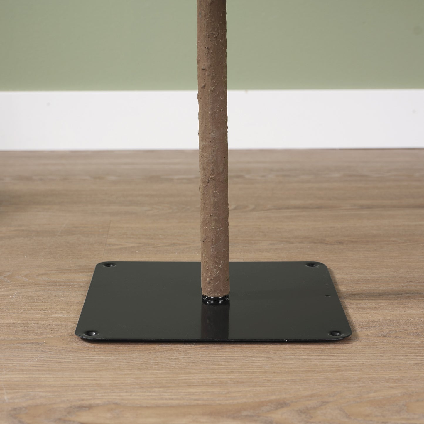 Alberello natalizio innevato con led in pvc con stelo alto D75xH210 - Kaemingk