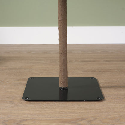 Alberello natalizio innevato con led in pvc con stelo alto D75xH210 - Kaemingk