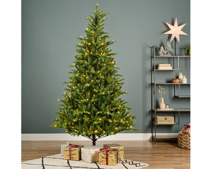 Alberi di natale 'Allison pine PRE-LIT' LED D127 x H210 - Kaemingk