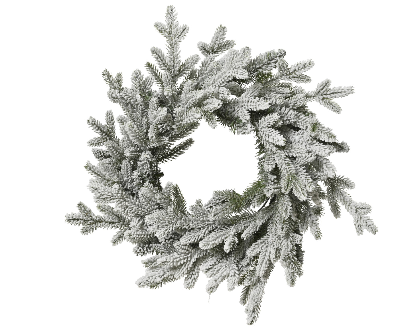 Ghirlanda natalizia innevata 'Norway wreath snowy' D50 - Kaemingk
