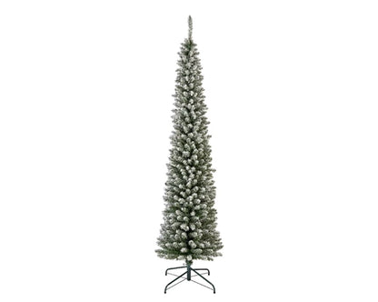 Alberi di natale 'Pencil pine snowy' D70 x H240 - Kaemingk
