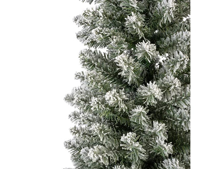 Alberi di natale 'Pencil pine snowy' D70 x H240 - Kaemingk