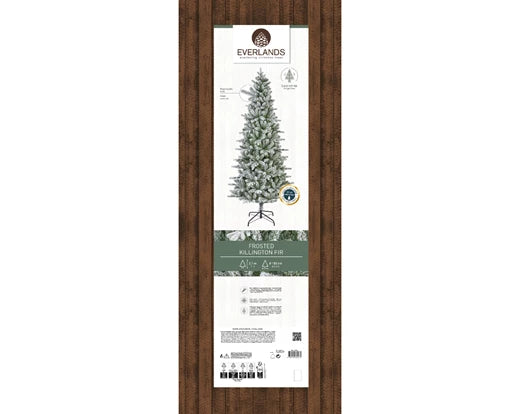 Alberi di natale innevato 'FROSTED KILLINGTON FIR' D113 x H240 - Kaemingk