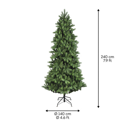 Albero di natale 'Ottawa Fir Pre-Lite' senza led D140 H240 - Kaemingk