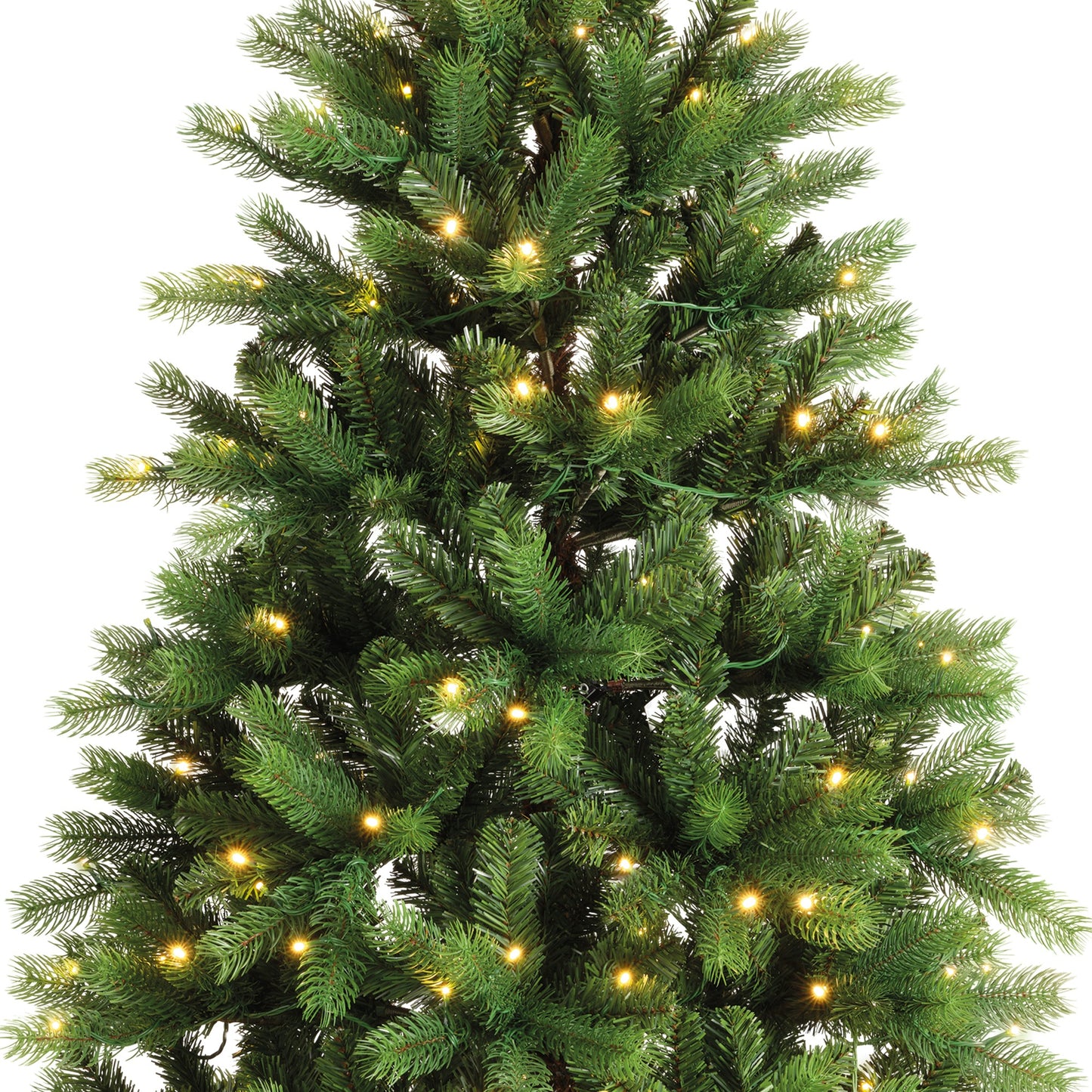 Albero di natale 'Solar Powered - Ottawa Fir Pre-Lite' D130 H210 - Kaemingk