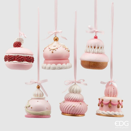 Decorazione Torta poly 6 ass. H13 - EDG