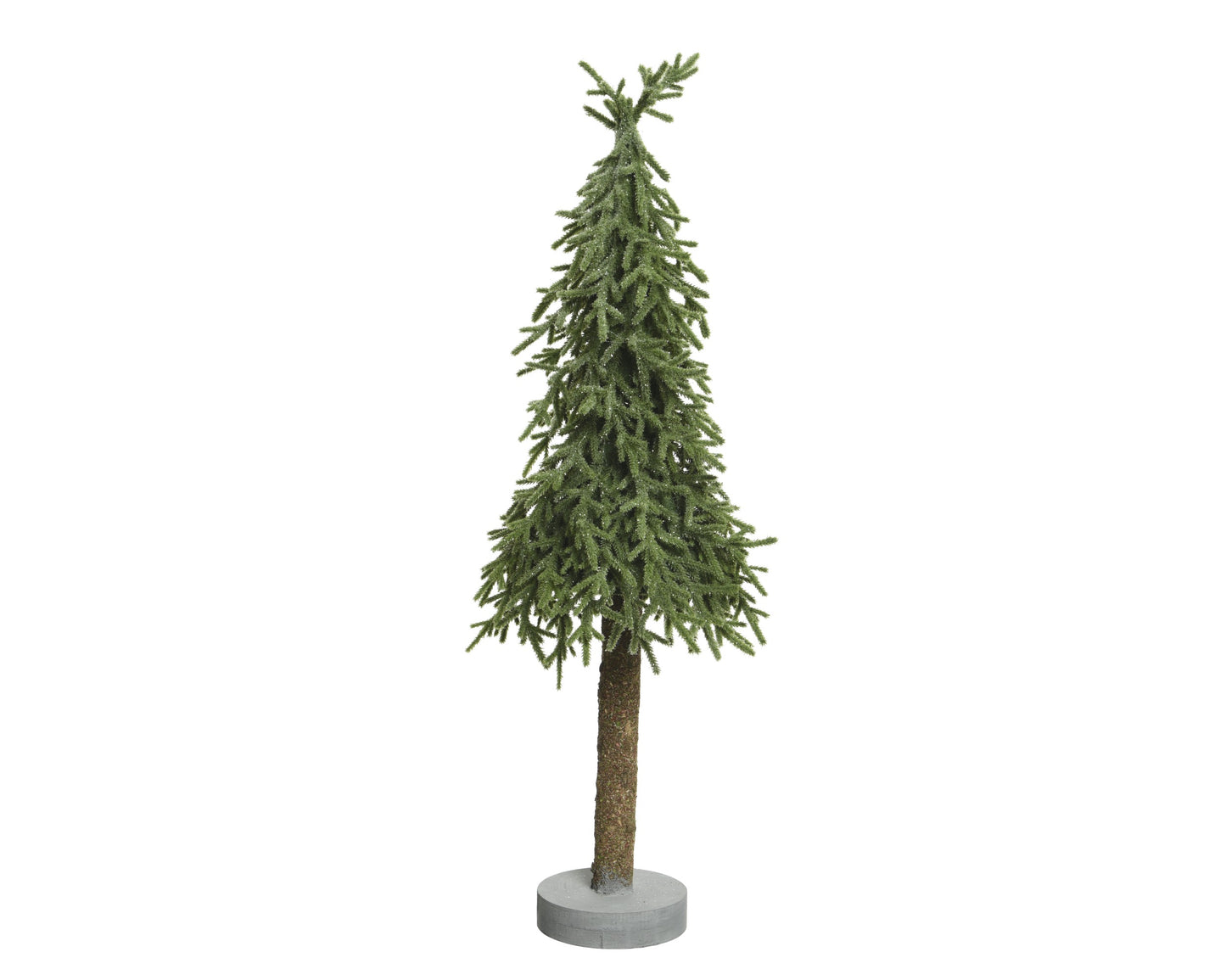 Albero natalizio mini da interno glitterato D23 H75- Kaemingk