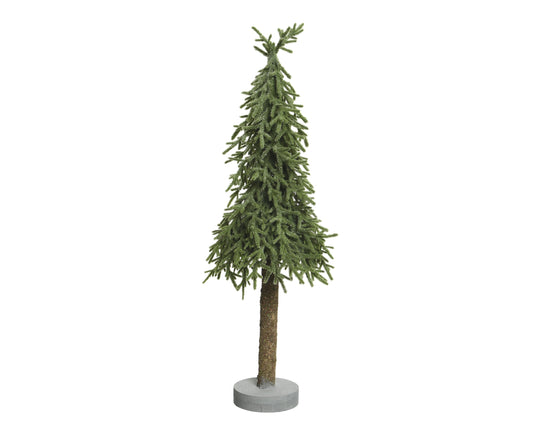 Albero natalizio mini da interno glitterato D23 H75- Kaemingk