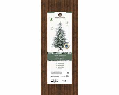 Albero di natale 'Grandis Fir snowy' H210 - Kaemingk