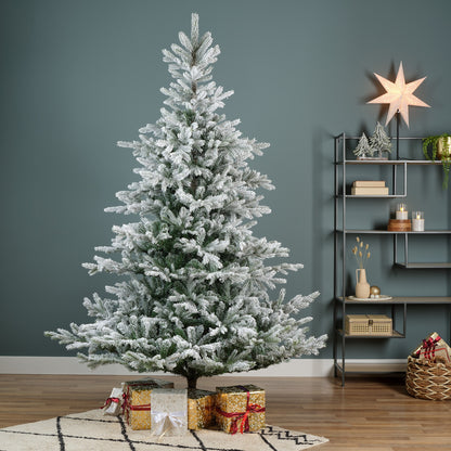 Albero di natale 'Grandis Fir snowy' H210 - Kaemingk