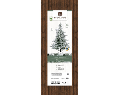 Albero di natale 'Grandis Fir snowy' H240 - Kaemingk