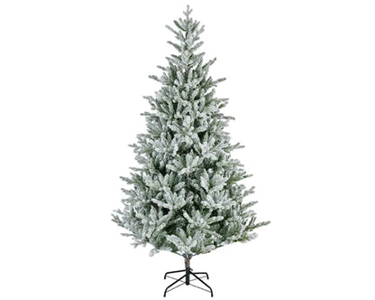 Alberi di natale innevato 'Allison snowy pine Pre-Lit ‘D127 x H210 - Kaemingk