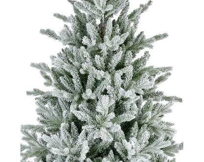 Alberi di natale innevato 'Allison snowy pine Pre-Lit ‘D127 x H210 - Kaemingk