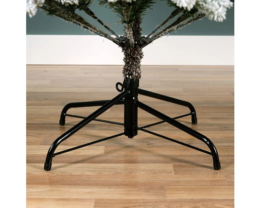 Alberi di natale innevato 'Allison snowy pine Pre-Lit ‘D127 x H210 - Kaemingk