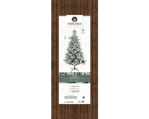 Albero di natale innevato 'Allison pine' D152 x H240 - Kaemingk