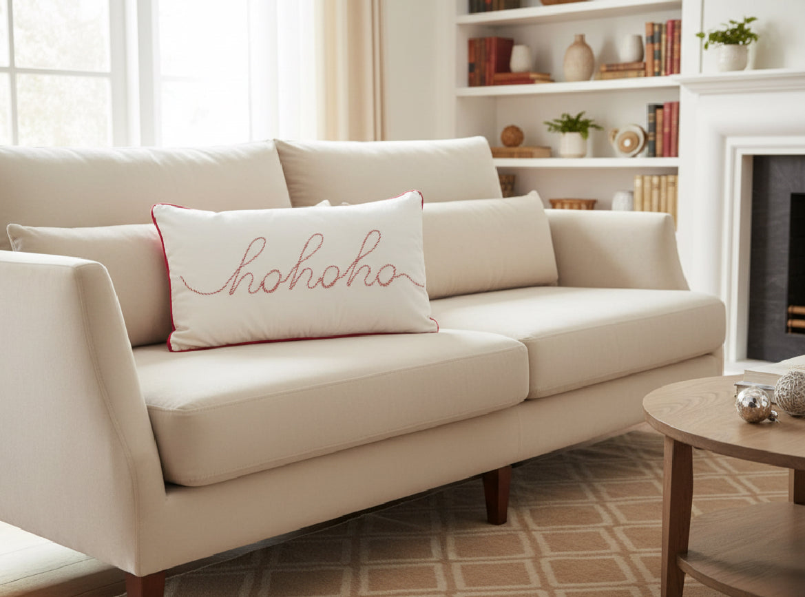 Cuscino con scritta ‘Hohoho’ 30x40 - Clodette