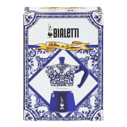 Moka Induzione 4 TZ Blu Medit. D&G  - Bialetti