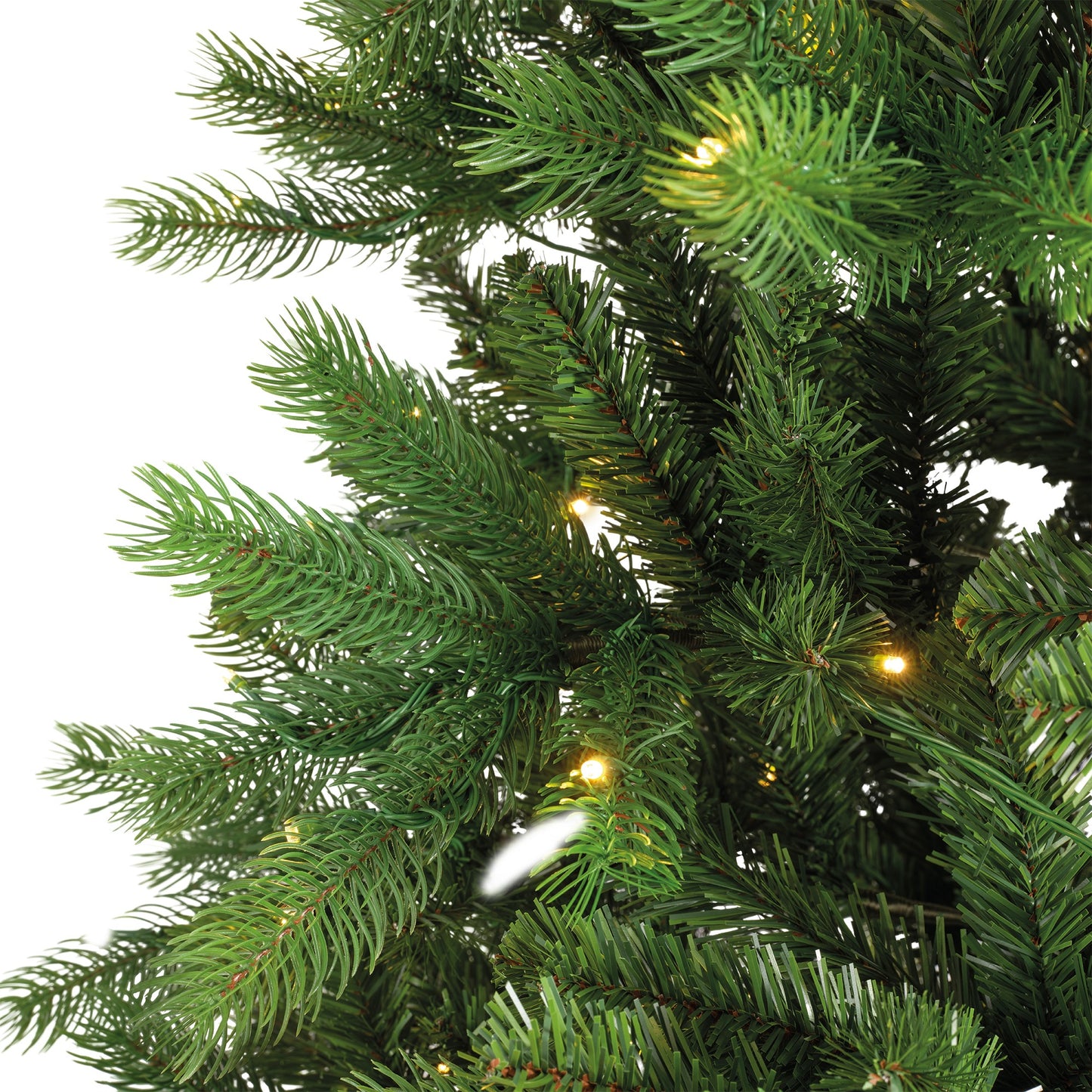 Albero di natale 'Ottawa Solar Fir Pre-lit outdoor' con LED H240 - Kaemingk