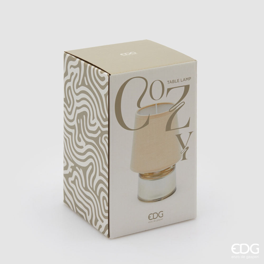Lampada da tavolo Cozy colore oro D12 H18 - EDG