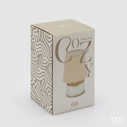 Lampada da tavolo Cozy colore oro D12 H18 - EDG