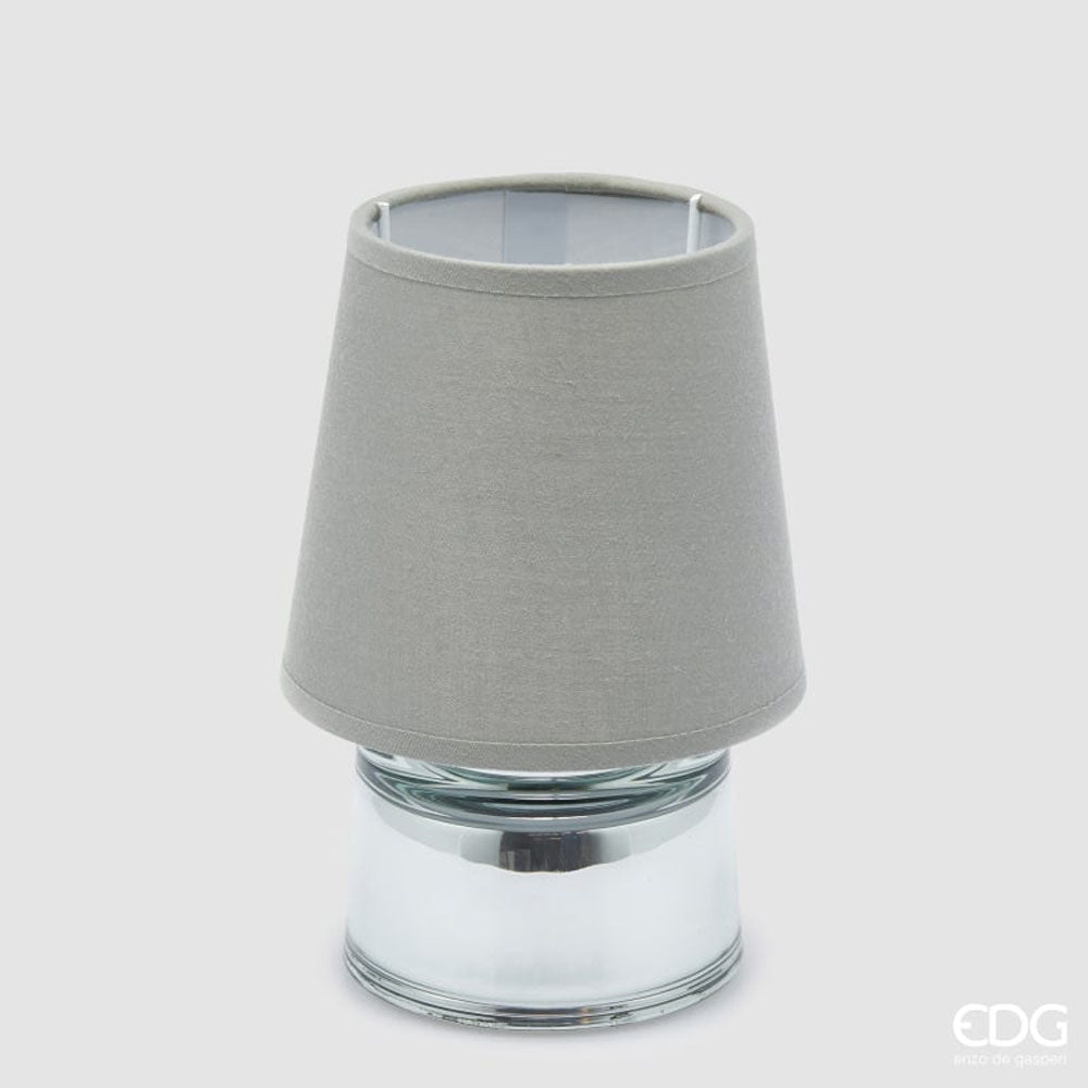 Lampada da tavolo Cozy colore grigio D12 H18 - EDG