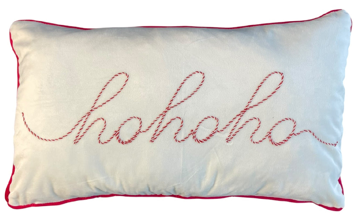 Cuscino con scritta ‘Hohoho’ 30x40 - Clodette