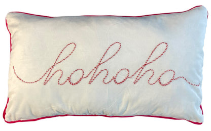 Cuscino con scritta ‘Hohoho’ 30x40 - Clodette