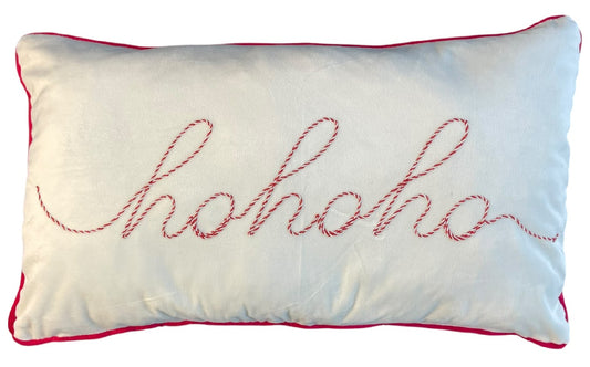 Cuscino con scritta ‘Hohoho’ 30x40 - Clodette