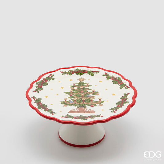 Alzata Xmas-Tree rotondo natalizia D21 H9 - EDG