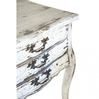 Comodino collezione’ Corte Antica’ 55x71x40 - Blanc Mariclò