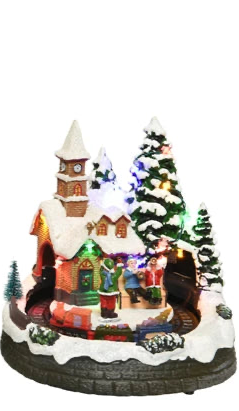 Giostra natalizia con musicisti 18x19x20h - Lumineo