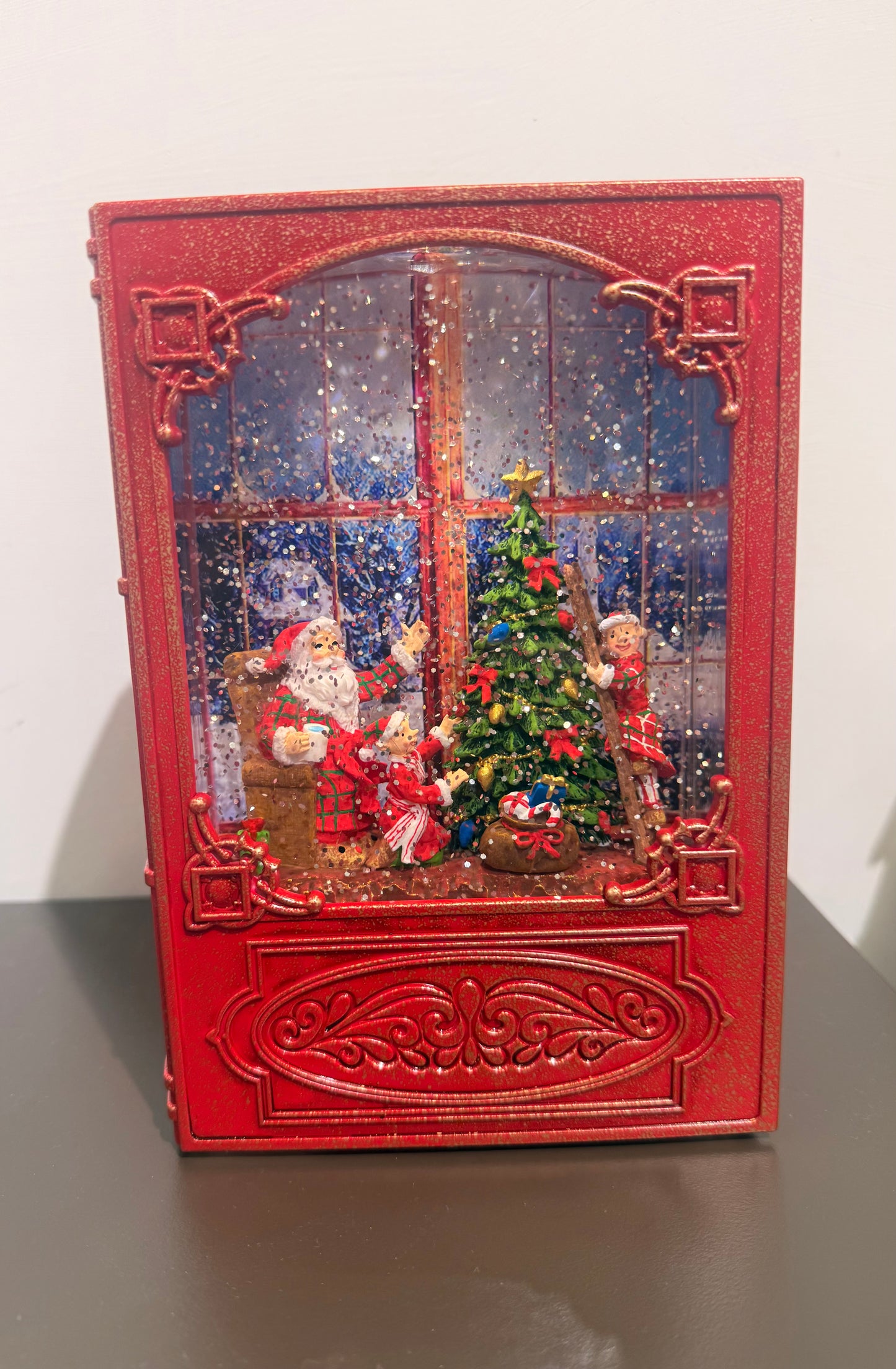Libro di Natale rosso - L'Arte di nacchi