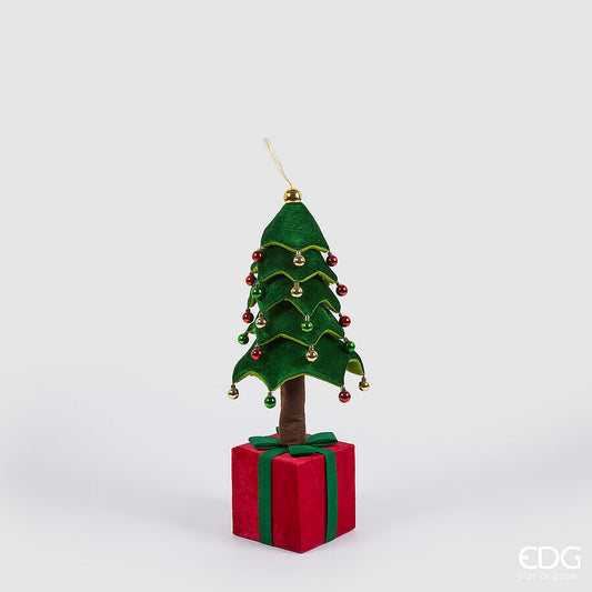 Albero su pacco in tessuto  L 33 H90- EDG