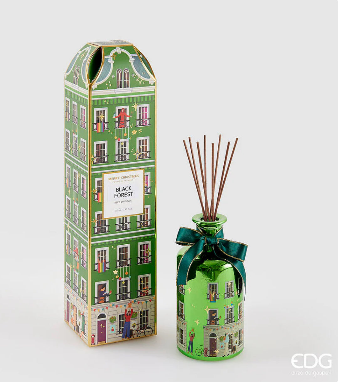 Profumatore bottiglia natalizio 'Rue de Rivoli' 200ml Black Forest - EDG