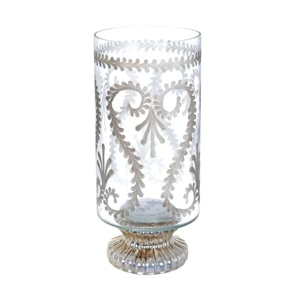 Vaso in vetro"Nocturna Aurea’ 19x19x41H - Blanc Maricló