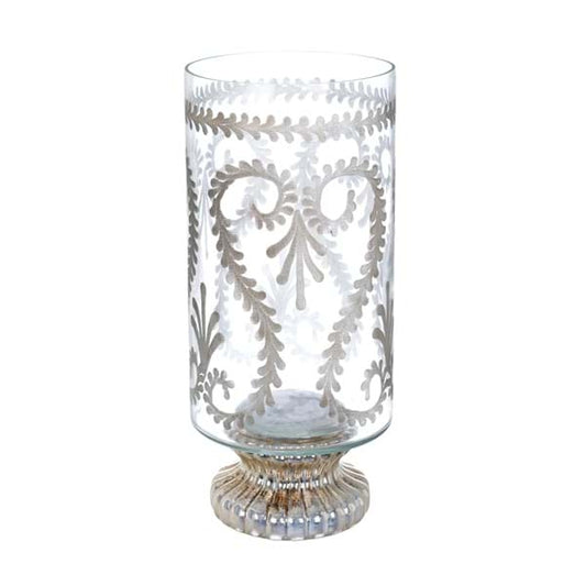 Vaso in vetro"Nocturna Aurea’ 19x19x41H - Blanc Maricló