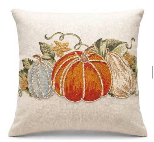 Cuscino quadrato ‘MARIGOLD’ con zucca 45x45 - Clodette