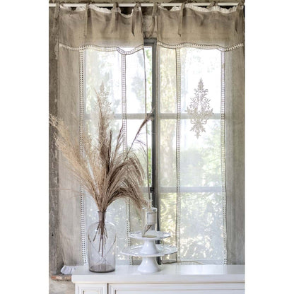 Tenda finestra serie 'Dentelle' 60x160 Ecrù - Blanc Mariclò