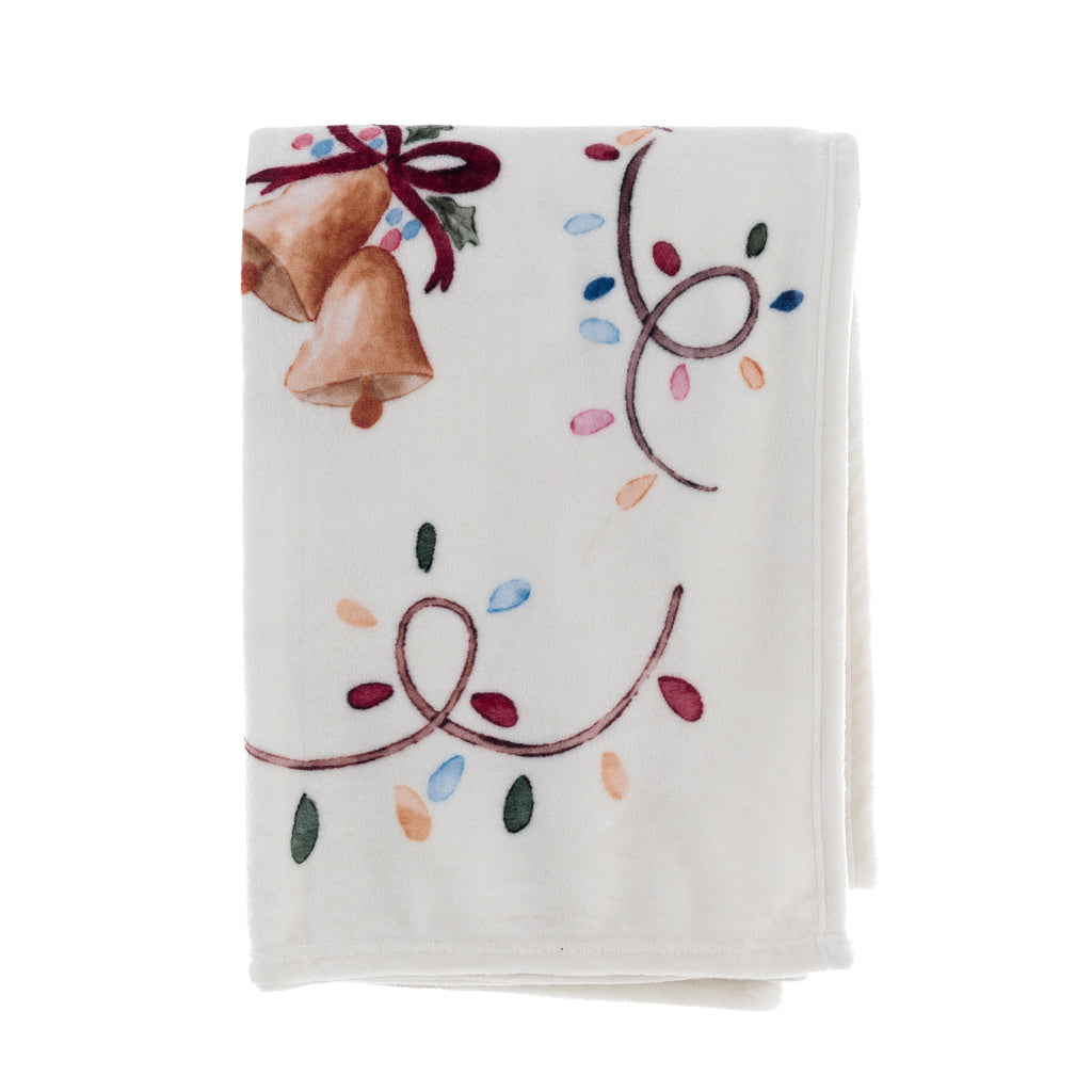 Plaid natalizio 280gsm 160x220 - Blanc Mariclò